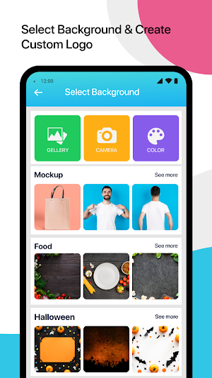 Pixel Logo Maker & Logo Design Screenshot 1