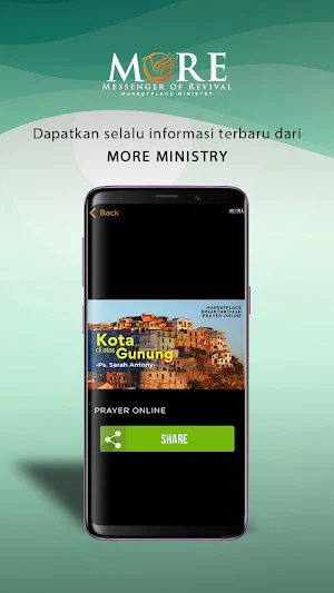 MORE Ministry Screenshot 3