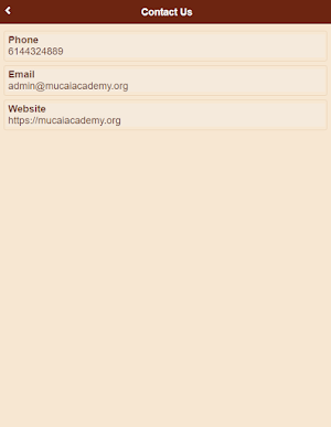 MUCAI Academy Screenshot 1