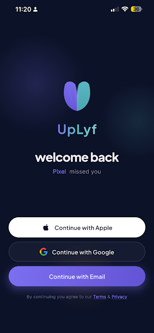 UpLyf Screenshot 1