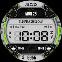 Digital Watch Face 059