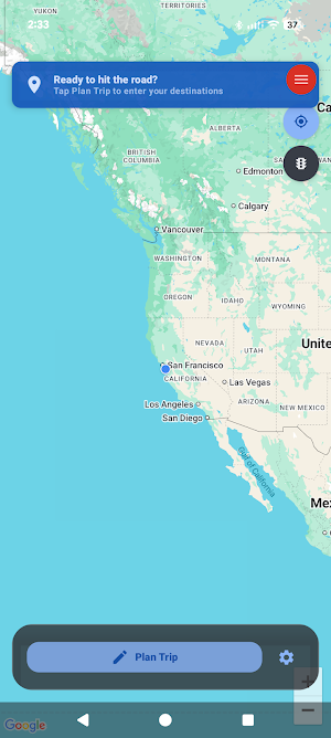 RoadTripPlanner Screenshot 0