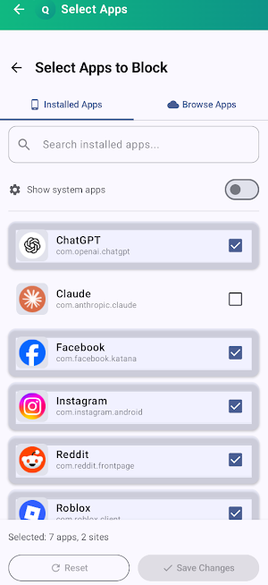 QuitStake Screenshot 1