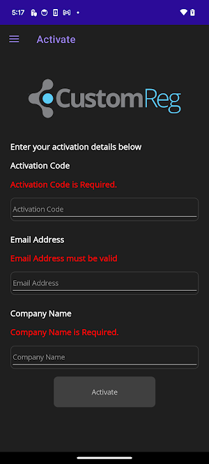 CustomReg LeadR Screenshot 1