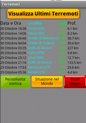 Terremoti V2 Screenshot 0