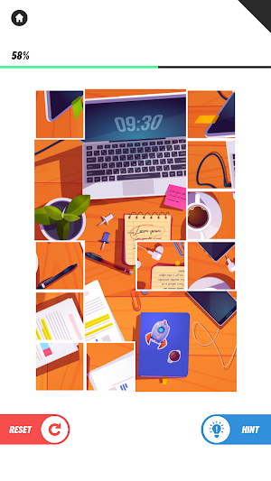 Turn Tiles: Art Puzzle Screenshot 2