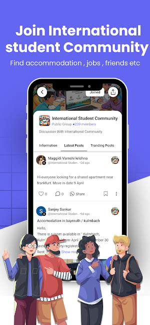 Abroad Saathi - NRI Community Screenshot 3