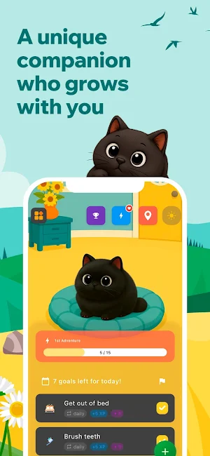 Tabby: Self-Care Pet Screenshot 1
