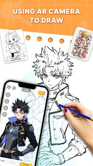 Draw Anime: AR Drawing App Screenshot 0