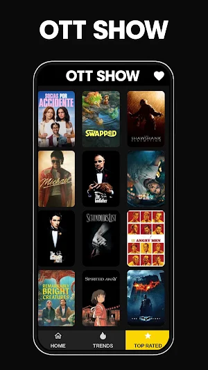 OTT Watch - Shows, Movies, TV Screenshot 1