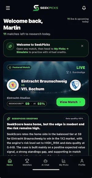 SeekPicks Screenshot 1