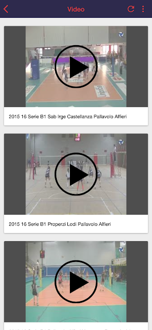 Pallavolo Alfieri Screenshot 2