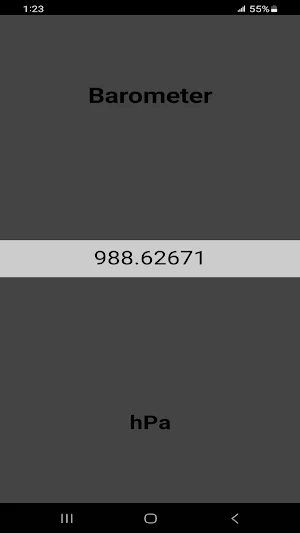 Pro Barometer Screenshot 3