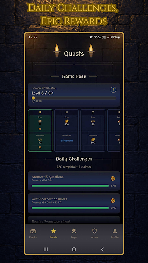 Mind Citadel: Quiz RPG Screenshot 2