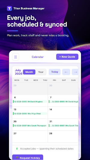Titan Business Manager Screenshot 2