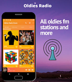 Oldies Radio Music App Screenshot 1
