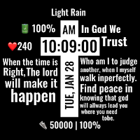 Connect to God watch face