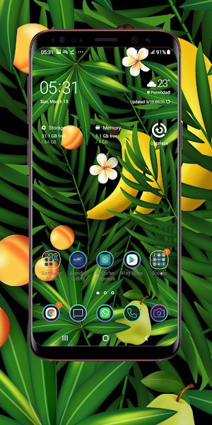 Banana Wallpaper Screenshot 0