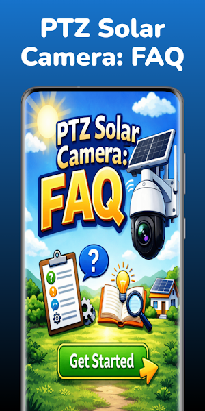 PTZ Solar Camera: FAQ Screenshot 0