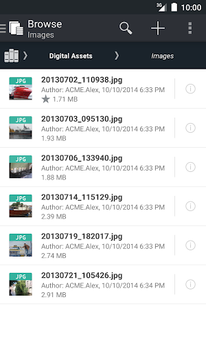 Oracle WebCenter Content Screenshot 2