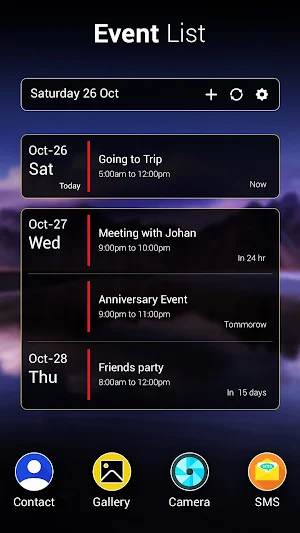 Calendar Widget with Event Screenshot 2