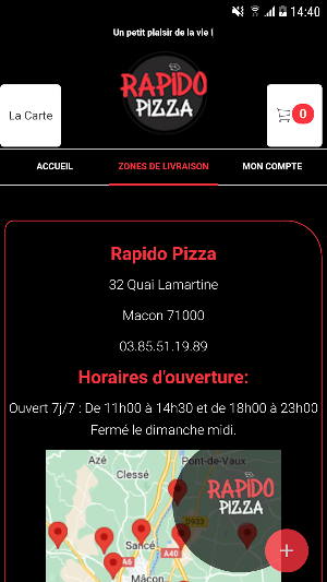 Rapido Pizza Screenshot 3