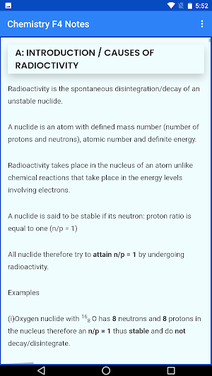 Chemistry form 4 notes screenshot 2