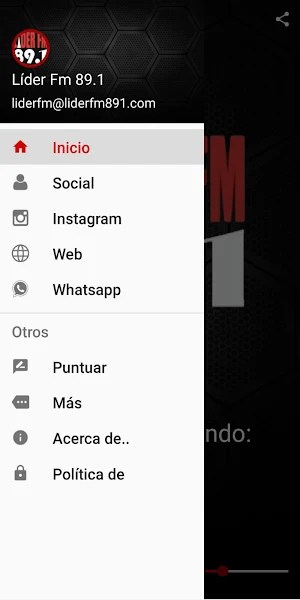 Líder FM 89.1 Screenshot 1