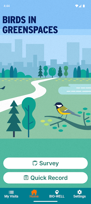 Birds in Greenspaces Screenshot 0