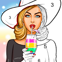 Color By Number - Coloring Book