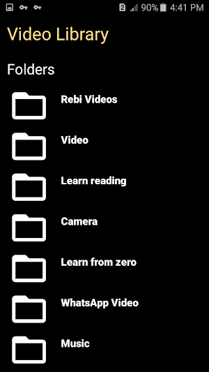 Rebi Player - Video-Audio Player Screenshot 2