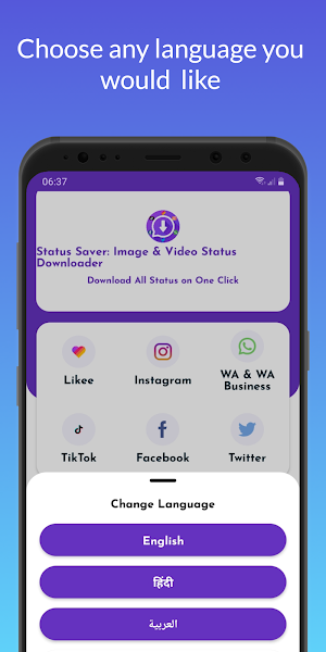 Saver Status : Image & Video Screenshot 3