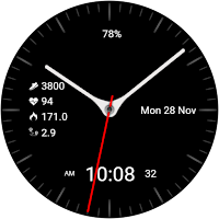 LOWBIT URX128 Watch face
