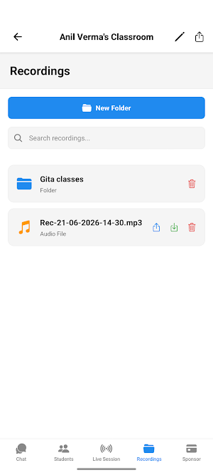Vani Live Class Screenshot 3