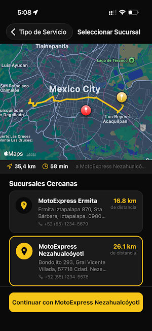 MotoExpress | Taller Screenshot 1