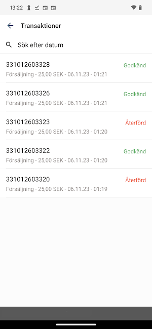 Paytrim mTouch Screenshot 2