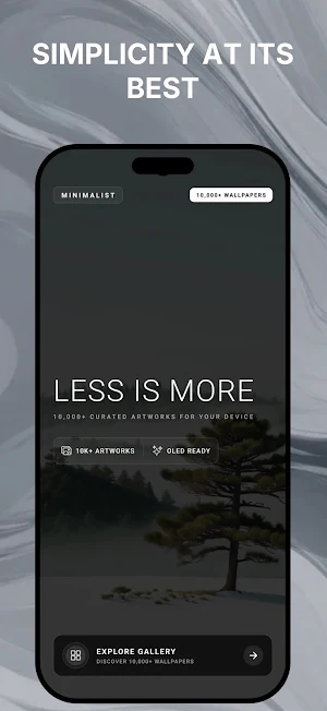 Minimalist Wallpapers Screenshot 0