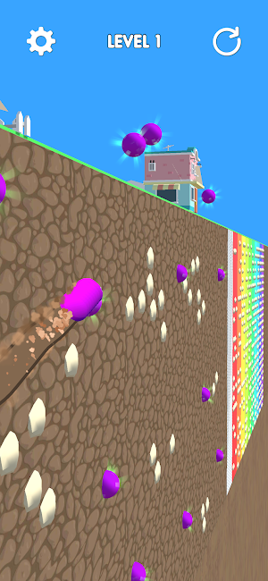 Worm Dig Runner Screenshot 1
