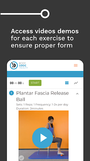 BLH Exercise Platform Screenshot 3