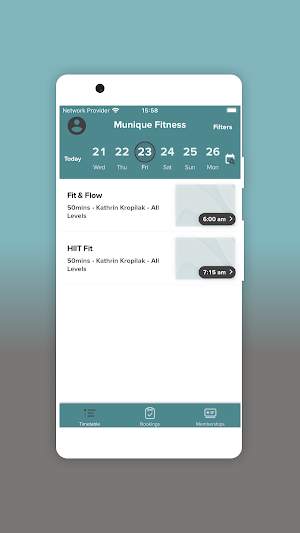Munique Fitness Screenshot 1