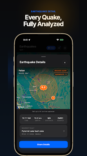 QuakeReady: Earthquake Alerts Screenshot 1