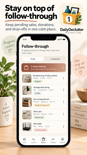 Daily Declutter: Home Tracker Screenshot 2