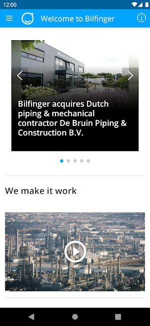 BilfingerIN Screenshot 0
