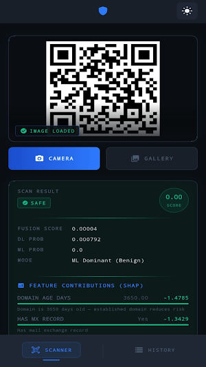 QRShield Screenshot 1