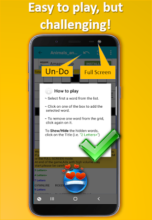 Words Fill it in puzzles Kriss Kross pastime game Screenshot 3