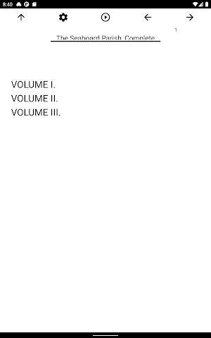 Book, The Seaboard Parish, Complete Screenshot 2
