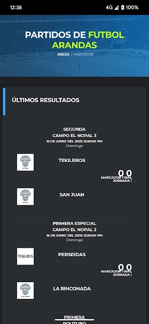 Futbol Arandas Screenshot 2