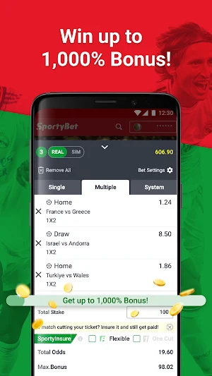 SportyBet - Sports Betting App Screenshot 3