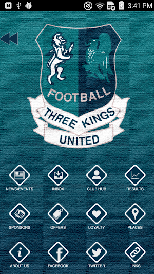 Three Kings United Club App Screenshot 1