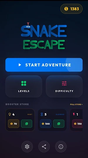 Snake Escape:Tricky Brain Game Screenshot 1